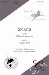 Spirits SSA choral sheet music cover